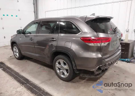 2019 Toyota Highlander Hybrid Limited from USA, damaged, VIN 5TDDGRFH4KS057123